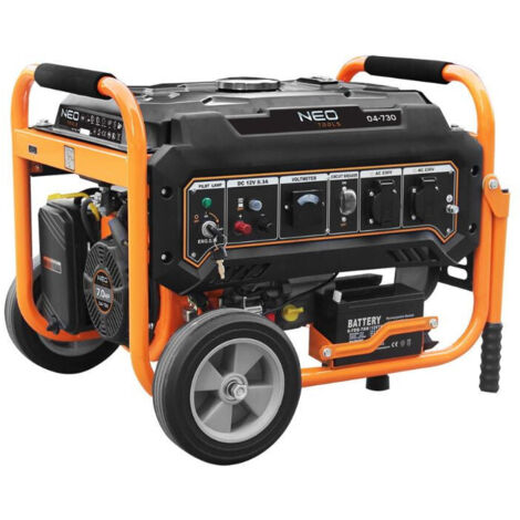 Groupe électrogène NEOTOOLS 04-730 - 2 800 / 3 000W - 15L (1/5)