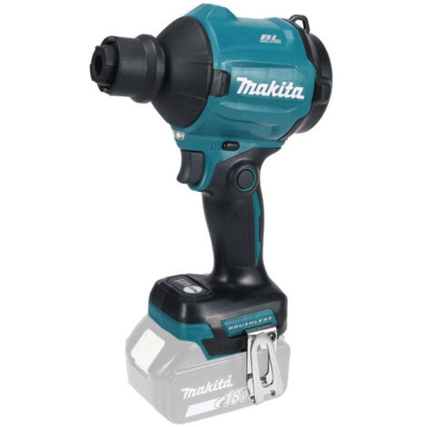 Makita – Souffleur à batterie 18V – Moteur sans balais – 1,7 kg – Débit d'air 1,1 m³/min – Vitesse jusqu'à 200 m/s - DAS180Z