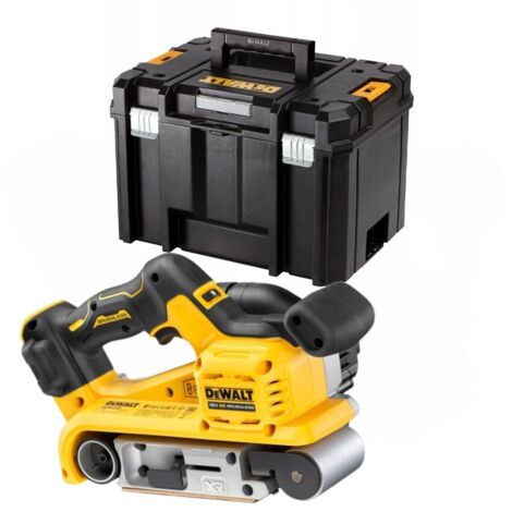 Ponceuse à bande sans fil DCW220NT DeWALT, 18V sans batterie ni chargeur dans TSTAK VI