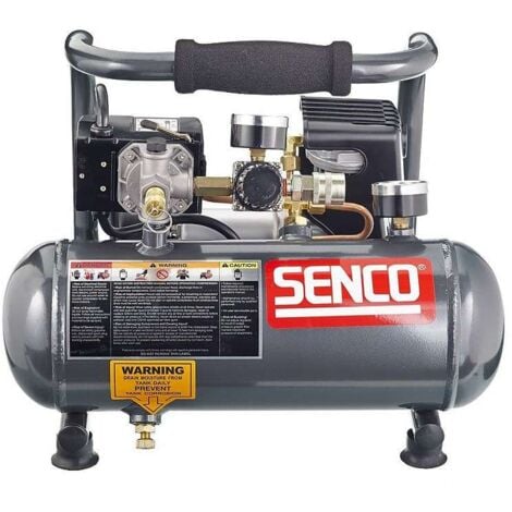 Compresseur sans huile silencieux 3,8 L SENCO PC1010