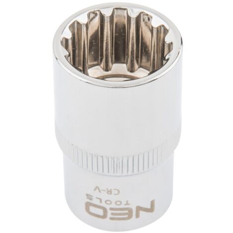 Douille Spline 12 pans 1/2 NEO TOOLS (1/2)