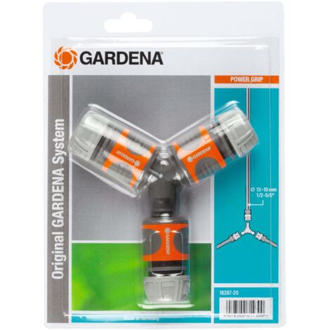 GARDENA Nécessaire de dérivation en Y pour arrosage 13 mm (1/2") et 15 mm (5/8") (18287-20). (1/5)