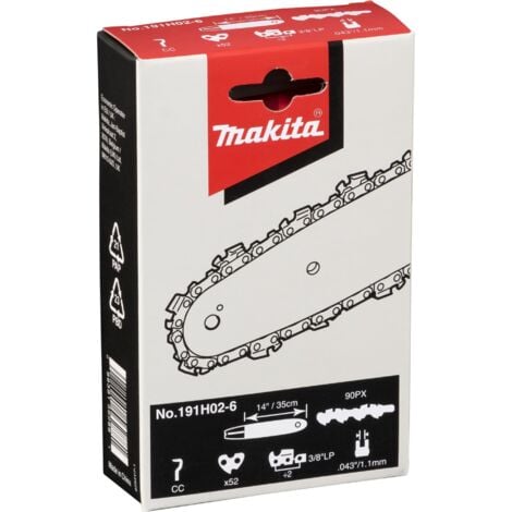 Chaîne MAKITA 191H02-6 35 cm 3/8 pour tronçonneuse DUC353 et DUC355