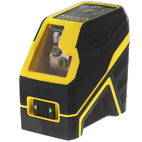 Stanley – Niveau laser croix avec portée 30m – FMHT775951 – Diode verte pour meilleure visibilité – Classe laser 2 – Chargeur inclus (1/5)