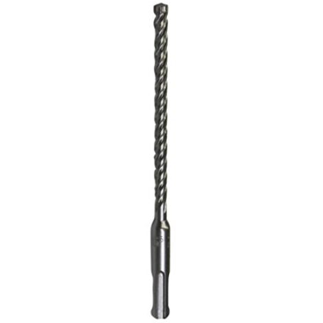Makita – Foret béton SDS-Plus 6mm – Longueur totale 165mm – Longueur de travail 100mm – Pointe 4 taillants carbure pour béton armé - II 6-160