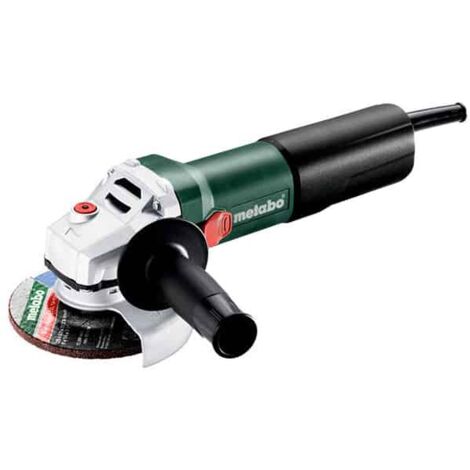 Metabo – Meuleuse d'angle 125mm 1400W – Moteur puissant avec protection contre surcharge – Changement rapide de meule sans outil – Pour béton armé