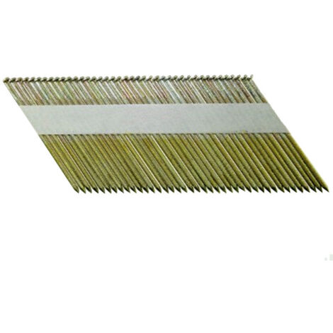 Pointe en bande DH 34° NORFIX papier claire annelée/Taille:75 mm x 2.8