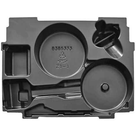 Makita – Moulage Mak-Pac 8385333 – Malette de rangement pour meuleuse – Matériaux résistants – Usage professionnel intensif