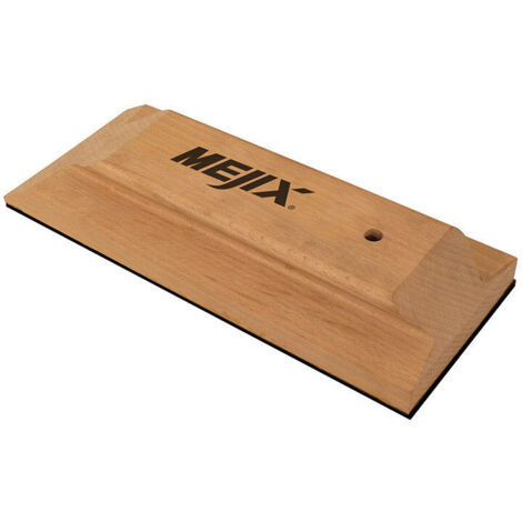 Batte de carreleur bois MEJIX 180262 300x120 mm avec semelle caoutchouc (1/5)