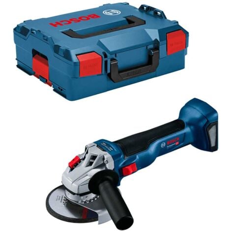 Meuleuse angulaire sans fil BOSCH 06019J4003 - GWS 18V-10 + coffret L-Boxx (Machine Nue)