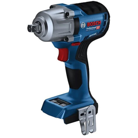 Bosch Professional – Boulonneuse à choc 18V – Couple 450Nm – Régime 2300 tr/min – Pour métal et bois – Éclairage LED intégré – Clip ceinture - 18V-450