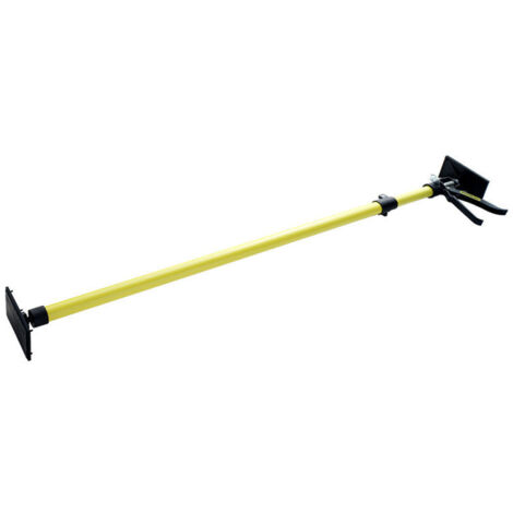 Stanley – Support télescopique aluminium réglable 1,15-2,90 m – Capacité de charge 30 kg – Pour plaques de plâtre – Installation facile