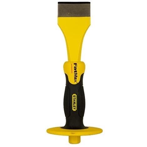 Stanley – Ciseau d'électricien 254mm – Acier chrome-vanadium – Largeur lame 55mm – Tête parabolique pour usure réduite – Poignée bimatière confortable (1/6)