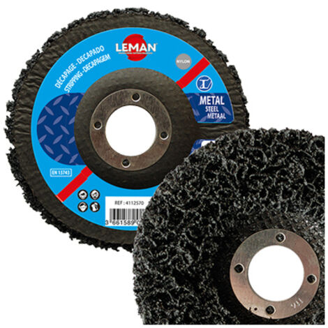 Disque de nettoyage ébavurage 115x22mm nylon flexclean