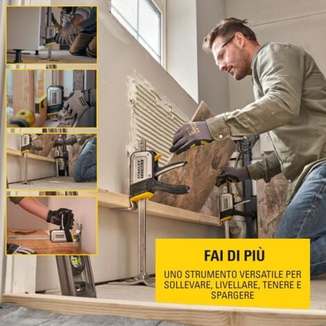 STANLEY FATMAX TradeLift - FMHT83550-1 - Lève Express 150 kg - Outil De Montage À 1 Main