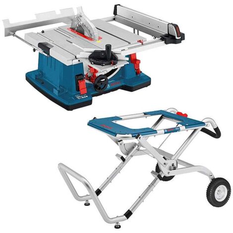 Bosch Professional – Scie sur table 254mm 2000W – Capacité de coupe 635mm droite, 250mm gauche – Moteur puissant, frein moteur, chariot coulissant intégré - GTS 10 XC