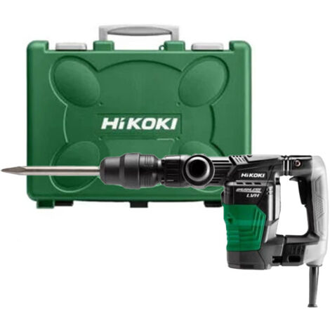 Hikoki – Marteau-piqueur SDS-MAX 1050W – Force de frappe 6,8J – Poids léger 5kg – Moteur sans balais pour confort d'utilisation - H41MEWSZ