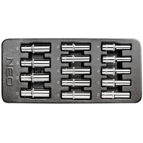Insert douilles longues 1/2 NEO TOOLS 84-243 14 pièces (1/5)