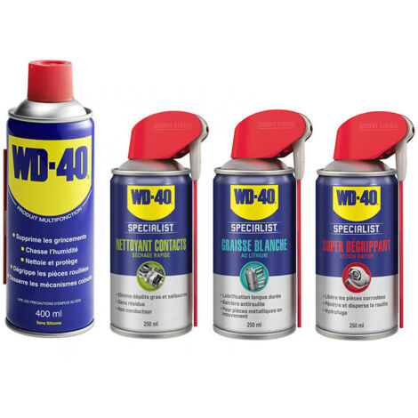Dégrippant lubrifiant multifonction - 500 mL - WD-40