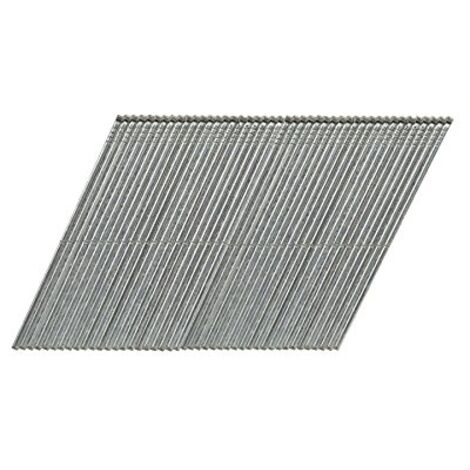 Clou à tête refoulée 44 mm – Galvanisé pour bois de charpente – Lot de 2500 pièces – Compatible cloueuses DEWALT DC618 et DCN660