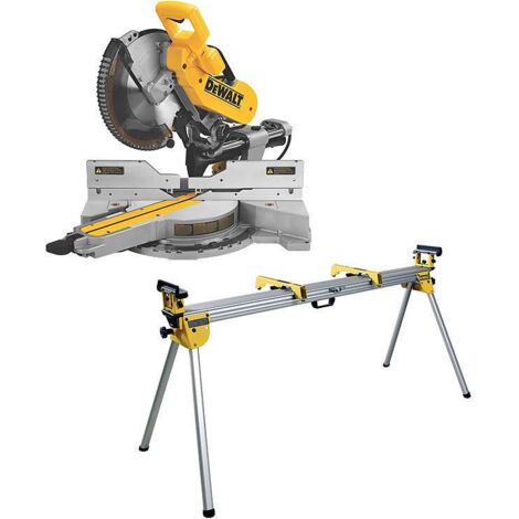 Scie à onglets radiale Ø305mm 1675W DEWALT DWS780 et piètement DE7023