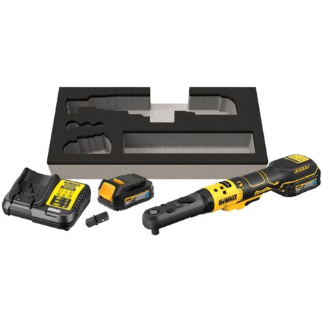 Dewalt – Clé à chocs 18V DCF510E2GQW – Couple 102Nm – Moteur Brushless – 2 batteries 1.7Ah – Vitesse 0-450 tr/min – Pour béton armé