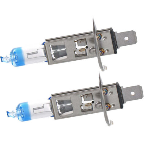 Kit 2 Ampoules Phare H1 BLUE-XE 12V 55W P14.5S - Homologuées, Marque LAMPA, Neuves Avec Blister