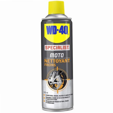 Nettoyant Freins Moto WD-40 SPECIALIST, Aérosol 500 ml