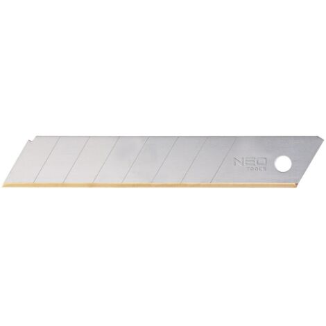 Lames de cutter 18 mm - 10 pièces NEO TOOLS - 64-020 (1/2)