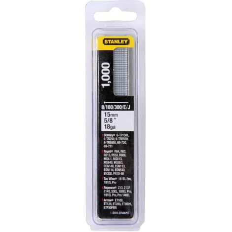 Grohe – Clous à tête plate 15mm – boîte de 1000 pièces – Pour fixation légère dans bois dur – Finition propre et discrète (1/10)