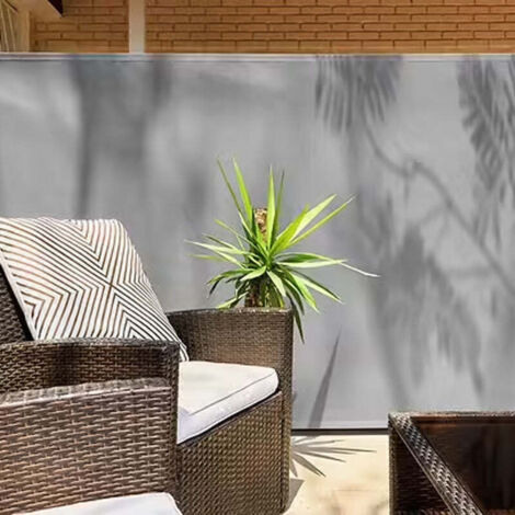 Rideau terrasse - 1,80x3 gris clair (1/3)