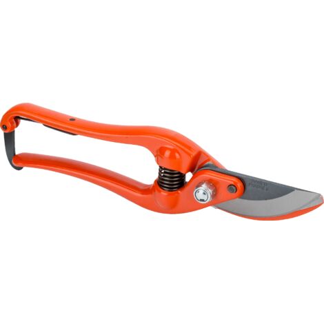 Bahco – Sécateur professionnel 20 cm – Lame en acier trempé pour coupe nette – Poignées en acier forgé – Capacité de coupe 20 mm
