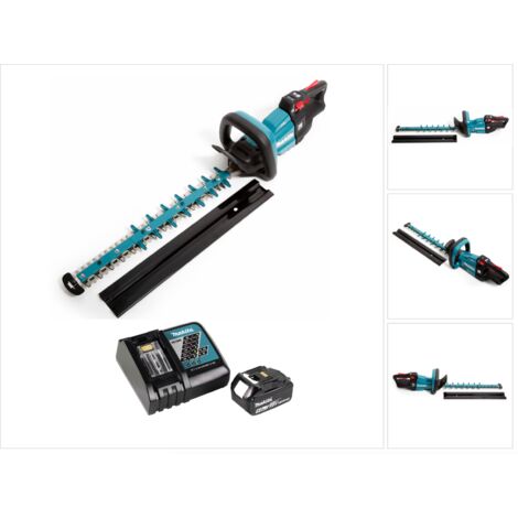 Makita DUH 502 RT1 18V taille-haie sans fil 50cm + 1x batterie 5.0 Ah + chargeur (1/5)