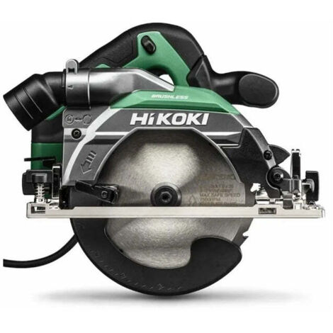 Scie circulaire Ø165mm (cap.66mm) 1050W Brushless - frein moteur - raccord aspi rotatif - lame bois - livrée en carton (1/4)
