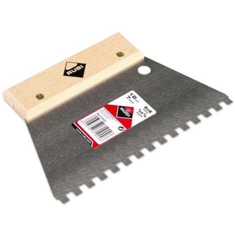 Spatule-peigne 18 cm. (6 x 6) - RUBI - 71924 (1/5)