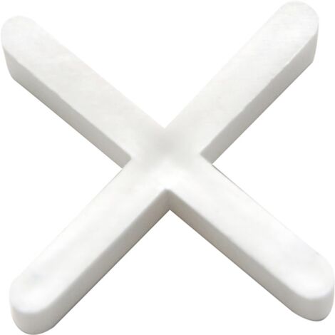Crucetas Rubi - talla 2 mm 1000 unidades blanco.