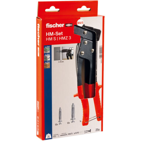 PINCE PLAQUE 24 HM +CHEVILLES KIT FISCHER - 509515 (1/3)