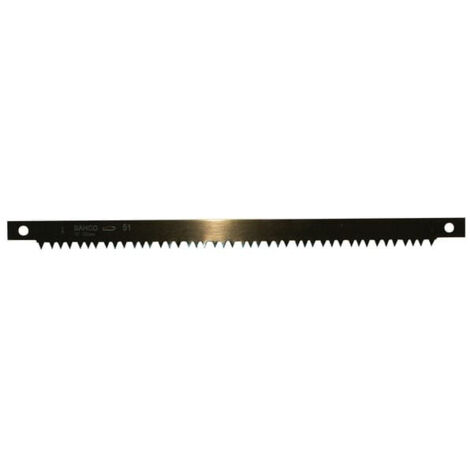 Bahco – Lame de scie à bûches 810mm – Acier traité trempé – Dents tranchantes pour bois sec et frais – Compatible scies sabres - HZ05132 (1/5)