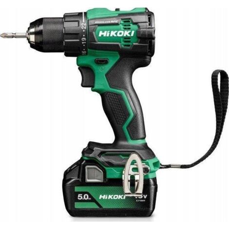 Hikoki – Perceuse-visseuse sans fil 18V avec 2 batteries 5,0Ah – Moteur Brushless – Couple 70Nm – Mandrin métal – DS18DEWFZ (1/2)
