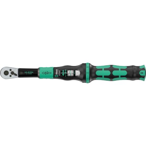 Wera Click-Torque Lock A 5 05075690001 Clé dynamométrique avec cliquet réversible 1/4 (6.3 mm) 2.5 - 25 Nm (1/5)