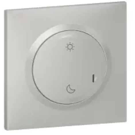 Commande additionnelle Lever-Coucher gris alu complète sans fil connectée Dooxie with Netatmo LEGRAND