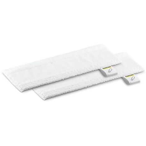 Lot de 2 Serpillières KARCHER surfaces délicates (1/5)