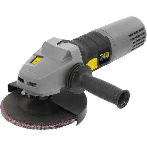 Fartools – Ponceuse circulaire 125mm 900W – Variateur de vitesse – Pour bois et métal – Disque de ponçage à lamelle inclus - MULTI-REX900