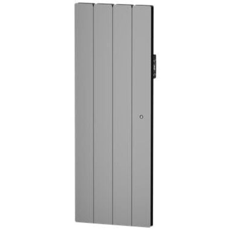 Radiateur à inertie fonte NOIROT Fontéa vertical 1000W anthracite connectable