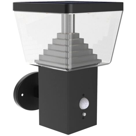 Applique solaire LED LIBERTY - 6W Lumihome® noir