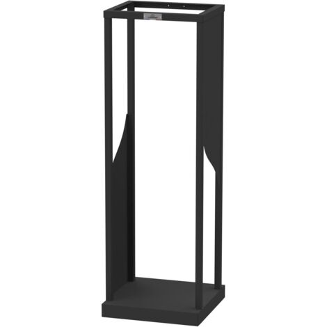 LE MARQUIER Range-bûches droit - Volute - noir - Origine France (1/5)
