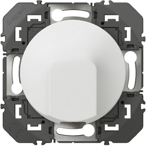 Legrand – Sortie de câble composable blanc – Encastré – Thermoplastique – IP21 – 73 mm x 39.45 mm (1/5)