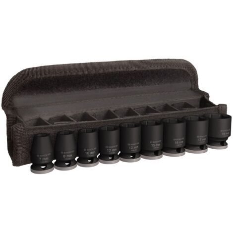 Bosch Accessoires - Set de clés à douille 9 pièces 2608003036 (1/5)