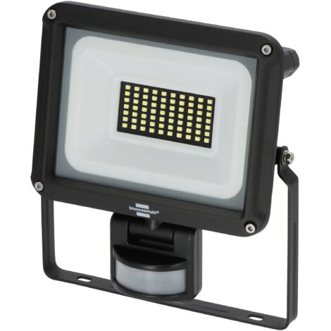 Brennenstuhl – Projecteur à détecteur de mouvement 30W – 3450 lm – IP65 étanche – Température de couleur 6500K – Zone de détection jusqu'à 10m