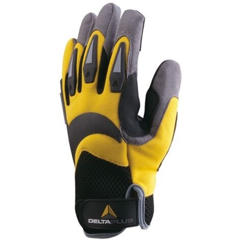 GANT TRAVAU LOURD POLYEST/POLYAM 10 DOS POLYEST RENFOR PVC PAUME POLYAM DELTA PLUS VV902JA10